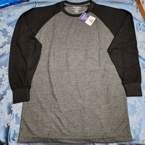 Men's Long-sleeve Gray T-Shirt